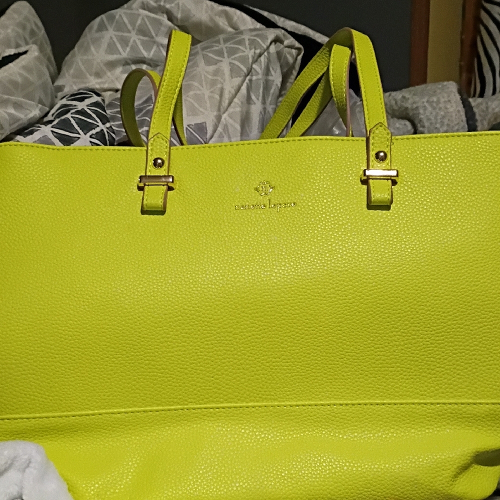 Nanette Lepore Vibrant Yellow Tote